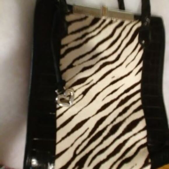 Brighton used Vintage Zebra handbag authentic-JSP4 - Picture 7 of 7
